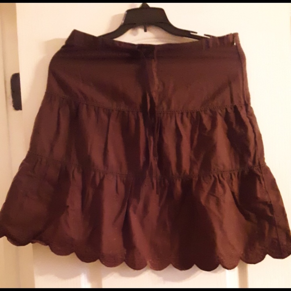 Chocolate Brown Skirt